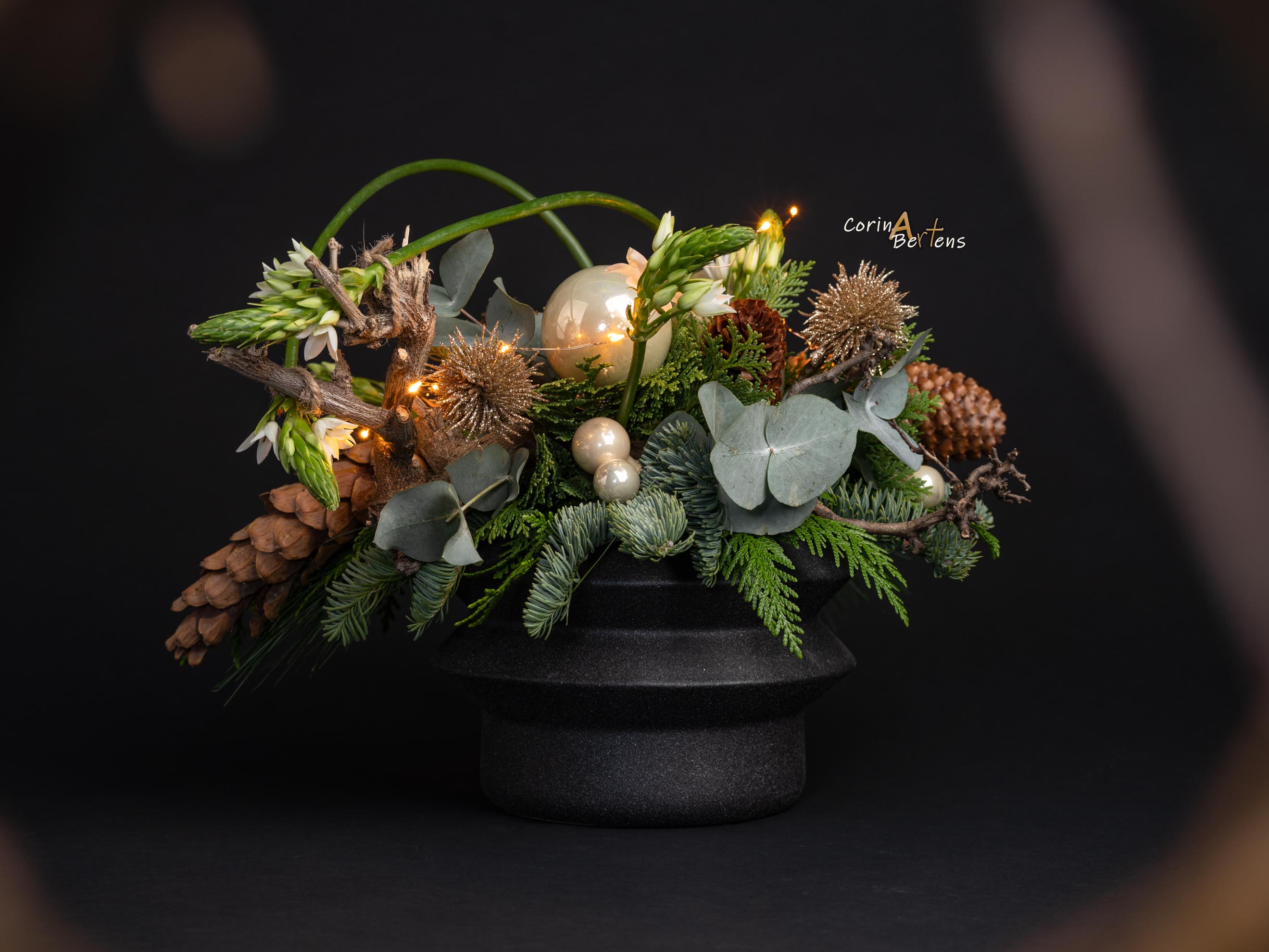 kerststuk biologische oase