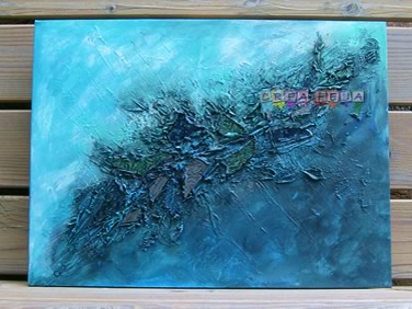 Powertex schilderij
